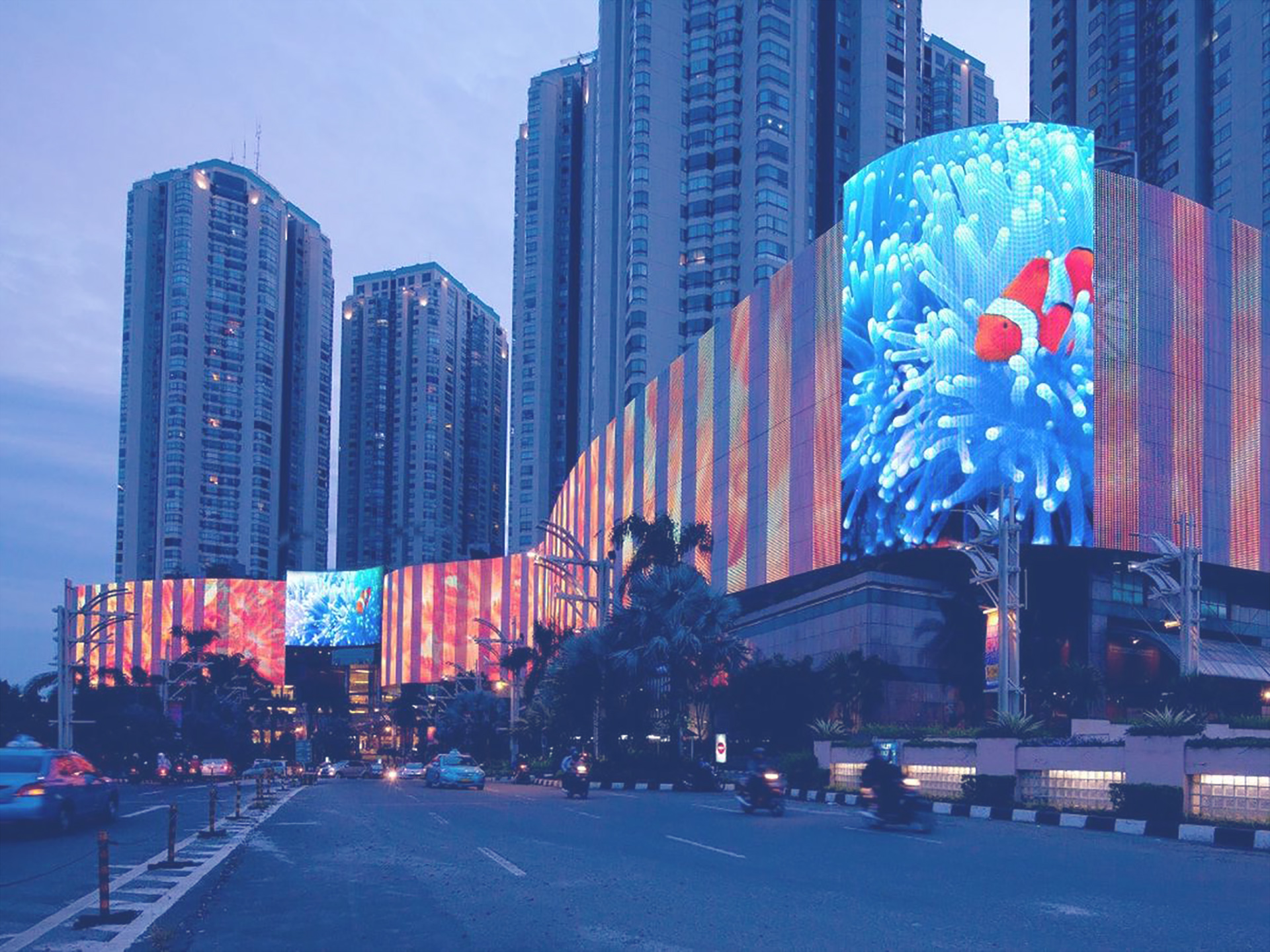 Tecnoled Headquarters Background